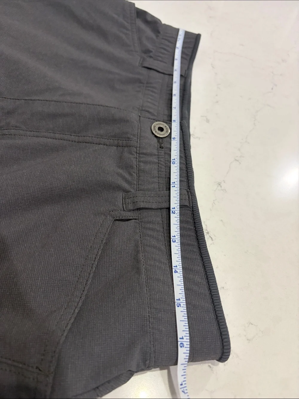Kuhl Deceptr Pant Carbon Gray Slim Tapered Technical Hiking Pant Men's 34X30